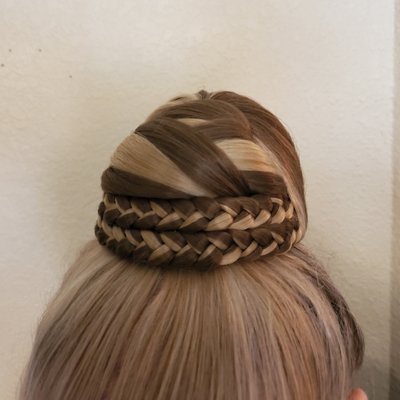 💖CHIGNON BROWN/PLATIUM MIX - Picture 7 of 8